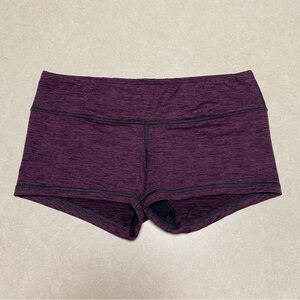 Fleo Low Rise Contour Short 2.5" Heather Plum Size Large